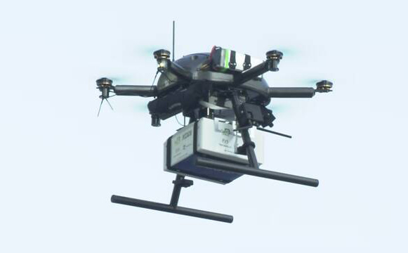 日本东京首次进行无人机送餐测试(图1) 日本东京首次进行无人机送餐测试(图1)